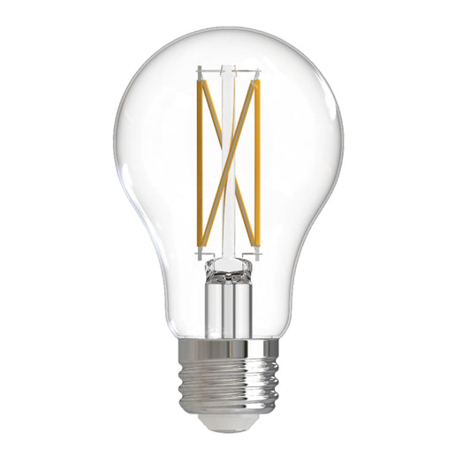 CLEAR MEDIUM BASE A19 LED BULB -4 PACK