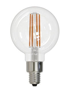 776873-CLEAR ROUND CANDELABRA LED G16 BULB